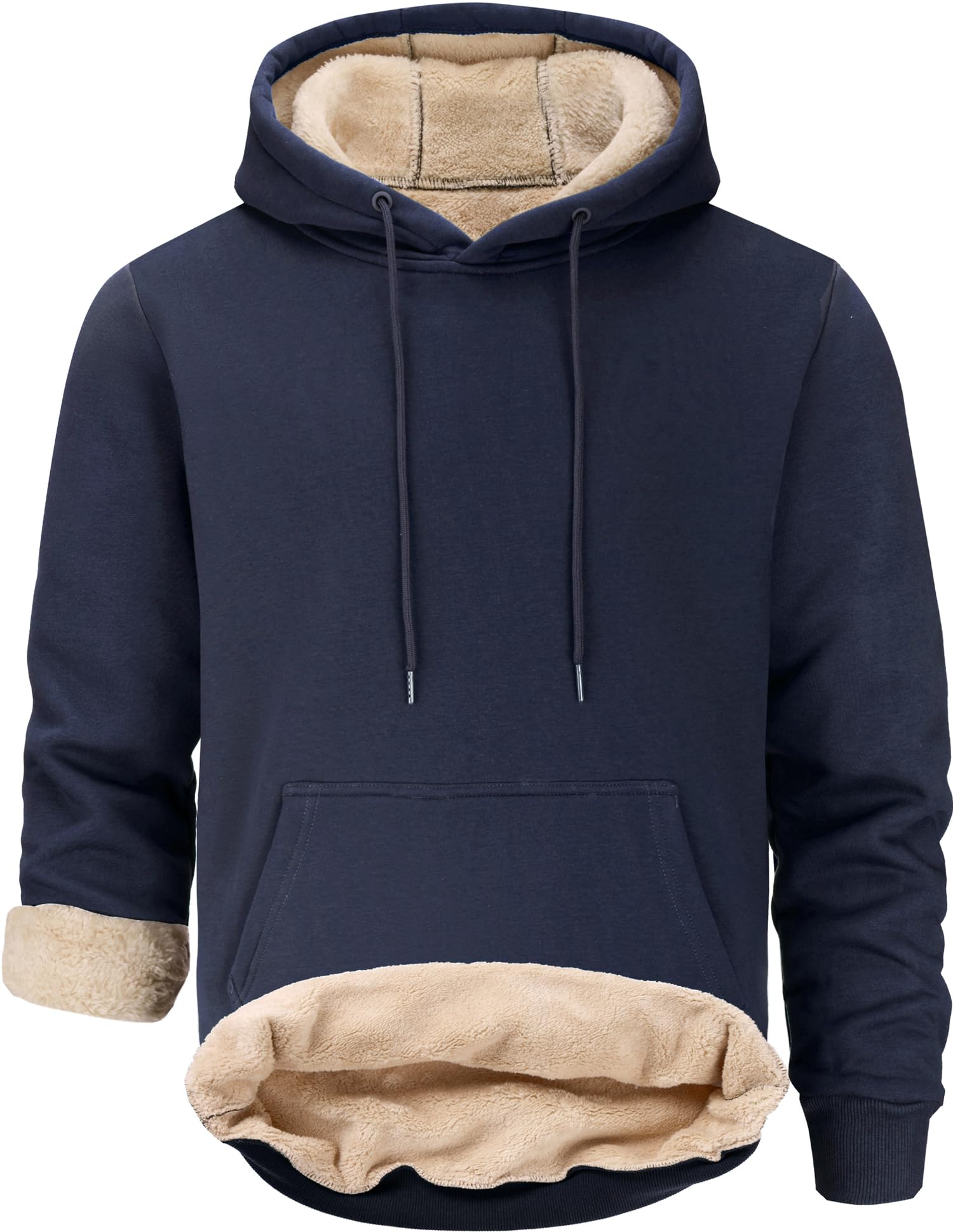 Men's Sherpa Lined Hoodie