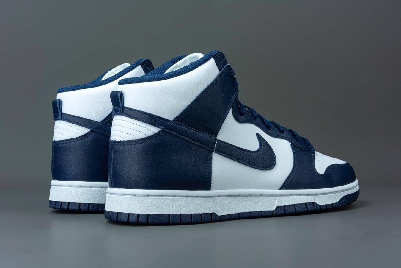 Amazon | Nike Dunk High Retro White/Midnight Navy/Total