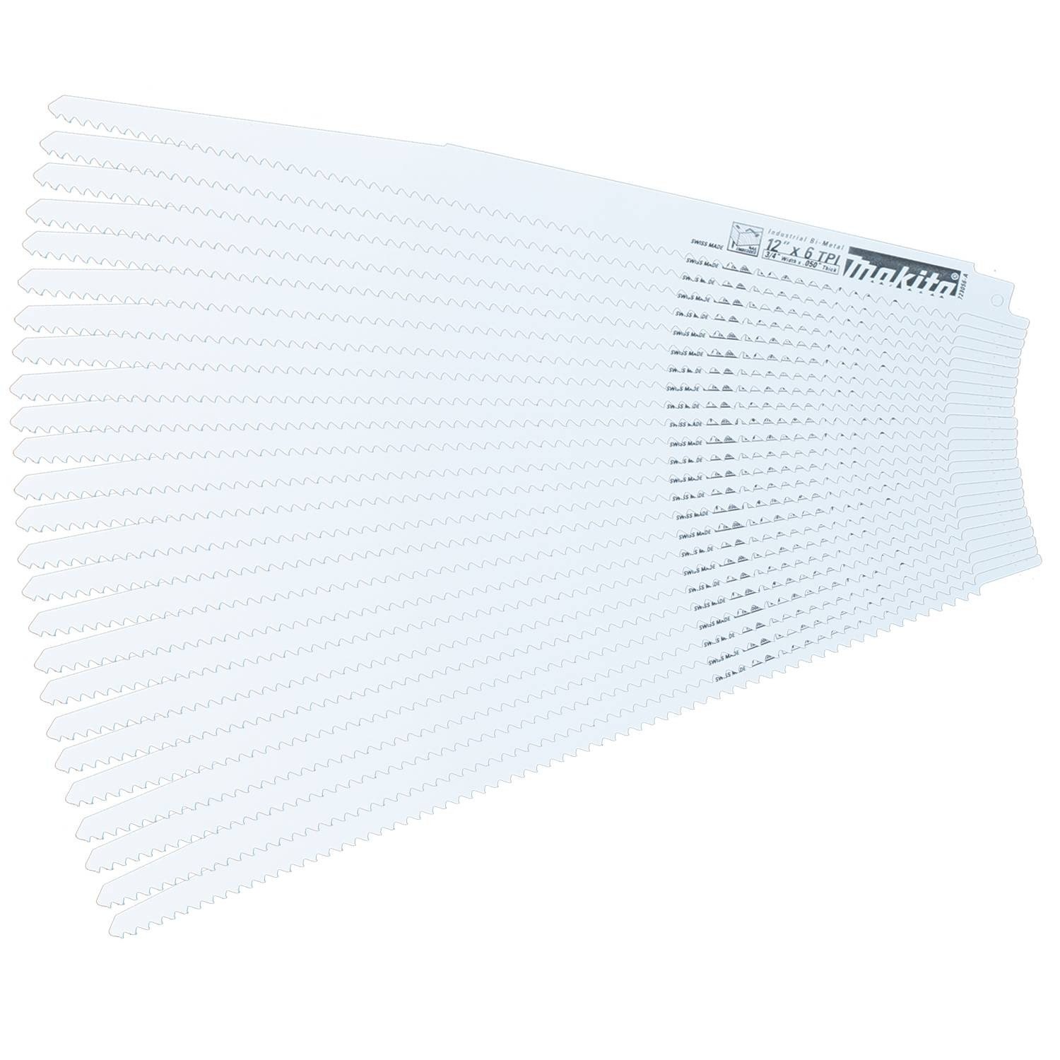Makita 30,5 cm 6-TPI madera de corte para sierra de sable (bimetálicas), 723056-A-25