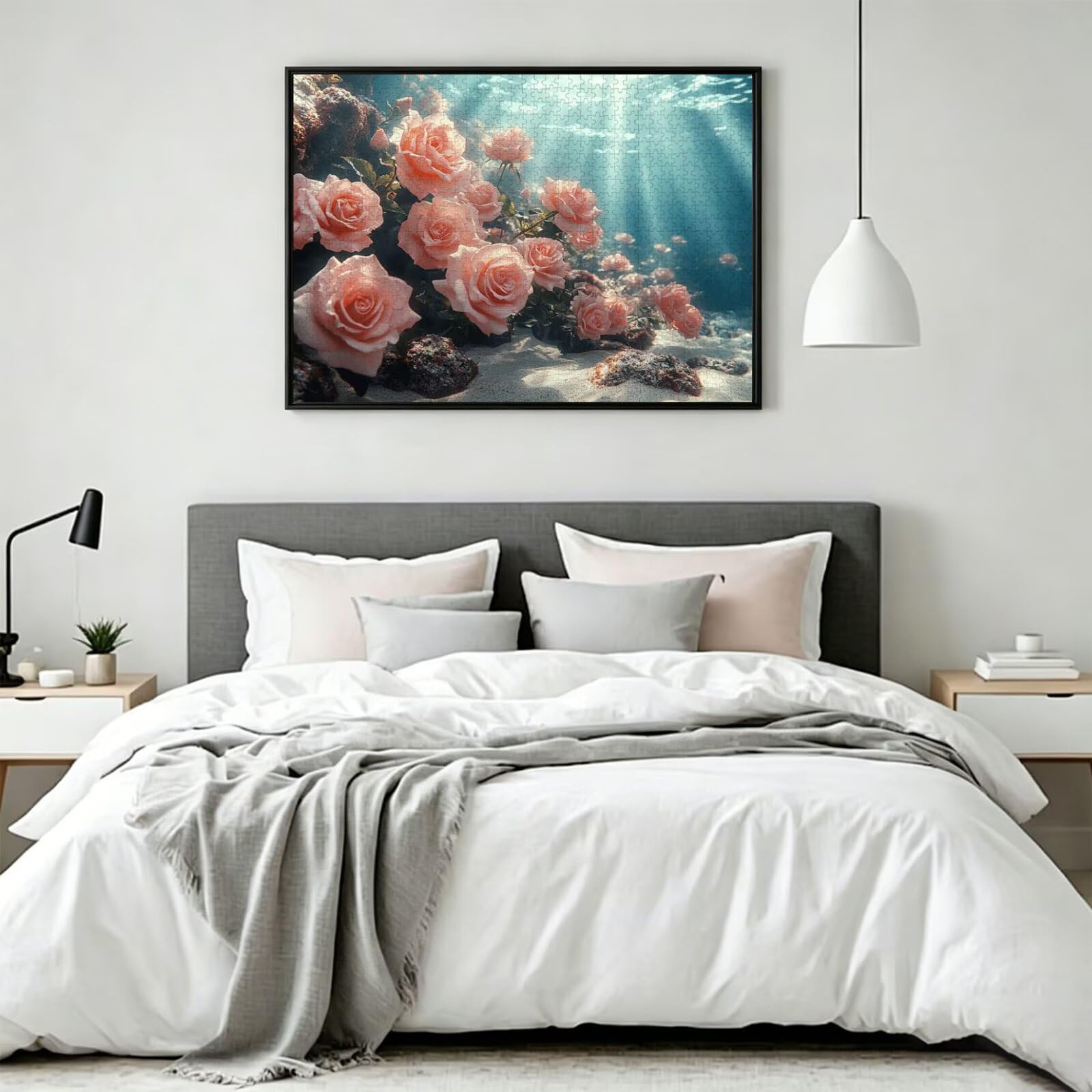 Puzzle 4000 elementów kwiat wyzwanie klasyczne puzzle, n-303 | Rodzinne puzzle, zajęcia relaksacyjne, trudna sztuka puzzle róża, imponujące wyzwania, prezent dla kobiet
