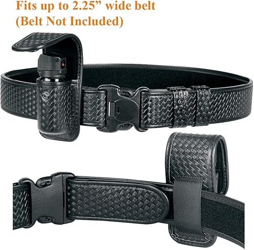 Vista 14 de TAFTACFR Moldeado OC/Mace - Funda de spray de pimienta con solapa superior, funda de spray de pimienta OC/Mace, bolsa negra oculta