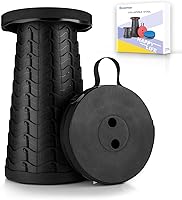 Vista 16 de Boreeman Taburete plegable mejorado, ligero pero más resistente, con capacidad de carga, 400 libras, taburete plegable portátil para camping, pesca