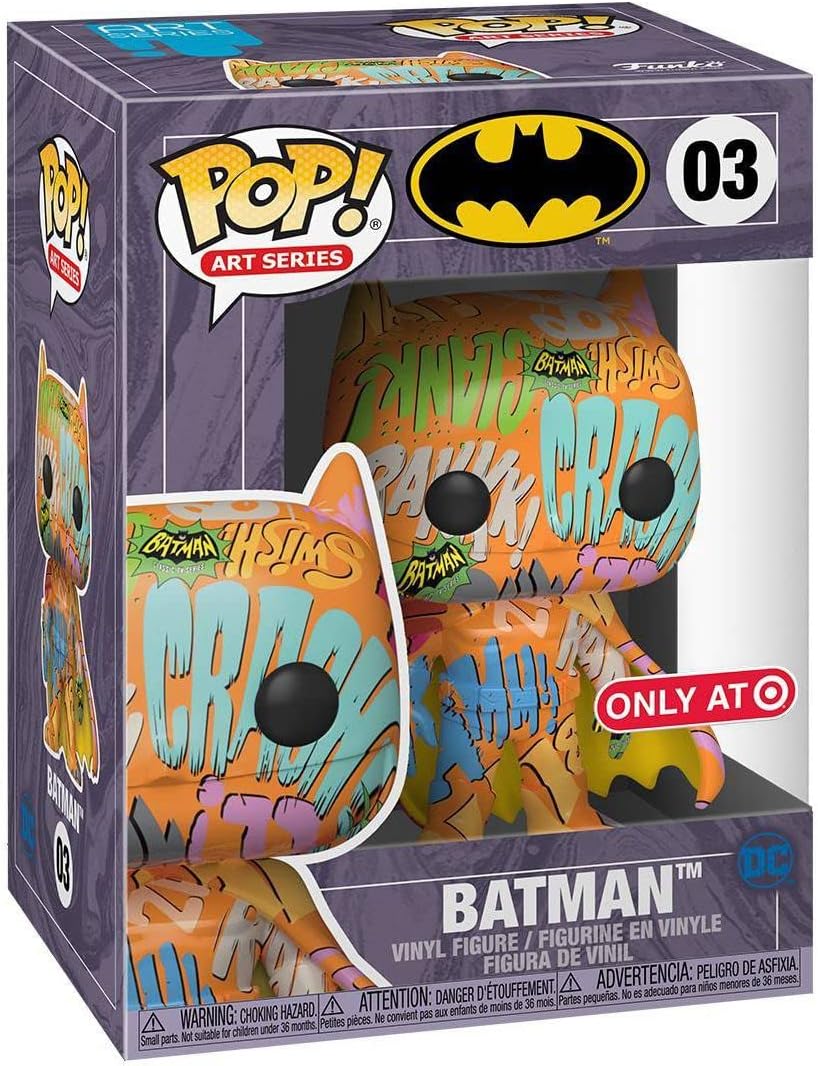 FKO FunkoPop Art Series #03 Batman Target Exclusive with Hard Stack Protector