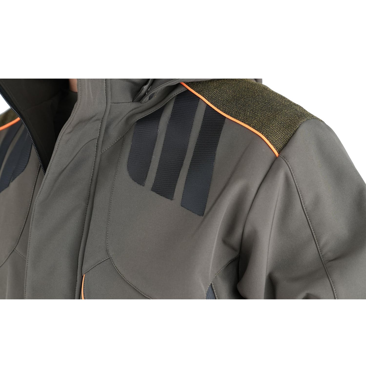 Fratelliditalia Kurtka Blouson kurtka z mikrofibry, polowanie sportowe, wodoszczelna, męska bluza z kapturem