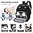 DERJUNSTAR Baby Diaper Bag Backpack, Diaper Changing Station, Baby Bags for Boys Girls,Waterproof Changing Pad,USB Charging Port,Pacifier Case, Sunshade and Toy Bar,