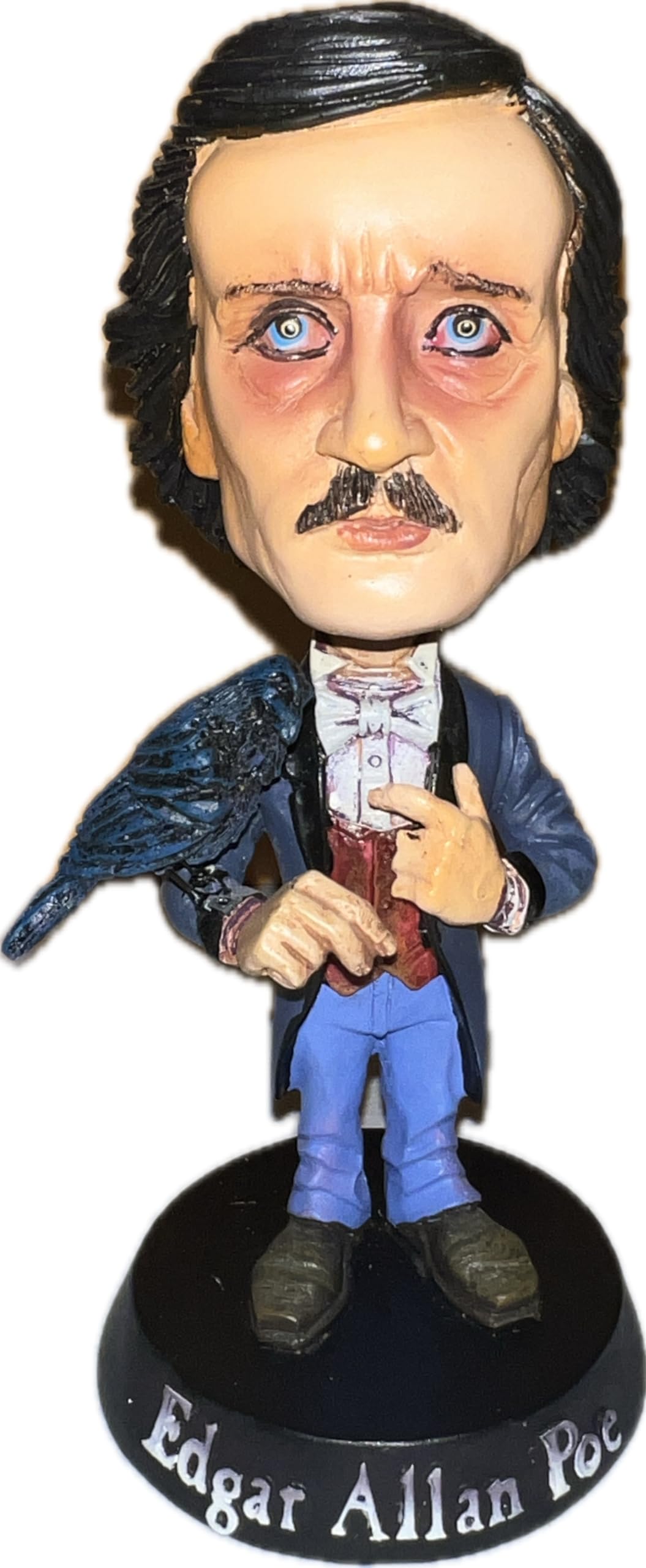Edgar Allan Poe Limited Edition Numbered Bobble Head Drastic Plastic