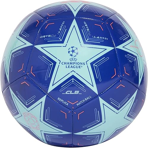 Miniatura 14 de Adidas UEFA Champions League Soccer Ball Solar Amarillo/Negro/Plata Metálico/Club,Multicolor/azul oscuro/pantone/blanco/papel de entrenamiento,Plata