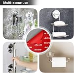 Sticky Adhesive Replacement for Dashboard Suction Cup Mount, 80mm (3.15") VOLPORT 4pcs Circle Double-Sided Extra Strong Adhesive Sticker Tapes for Dash/Camera/GPS/Ipad/Car Phone Sucker Holders