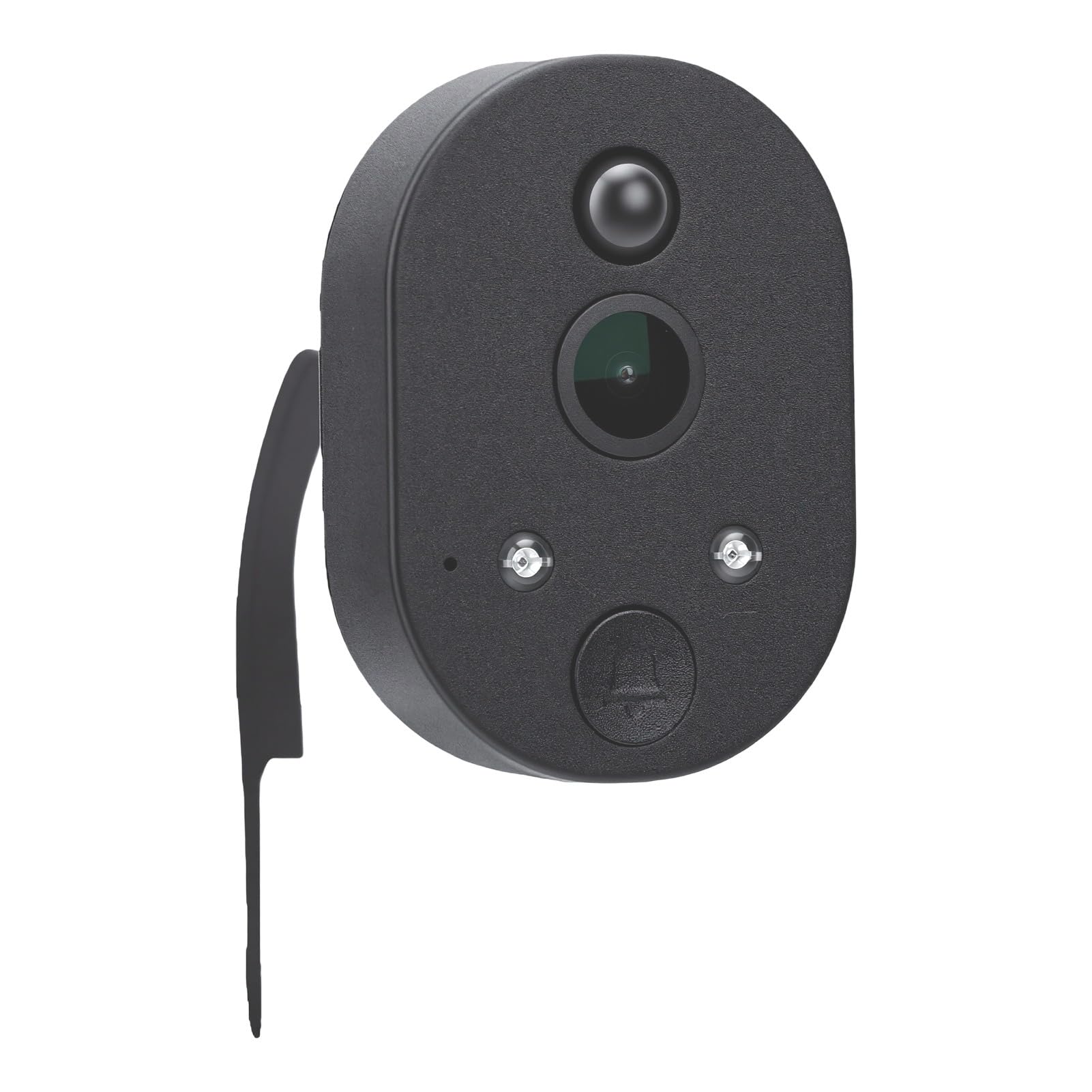 Eujgoov Videocitofono WiFi con Telecamera, Campanello Video Smart 1080P Display IPS da 4,3 Pollici Angolo di Visione 155 Gradi con Rilevamento PIR Filtro Umano for Sicurezza Domestica 24