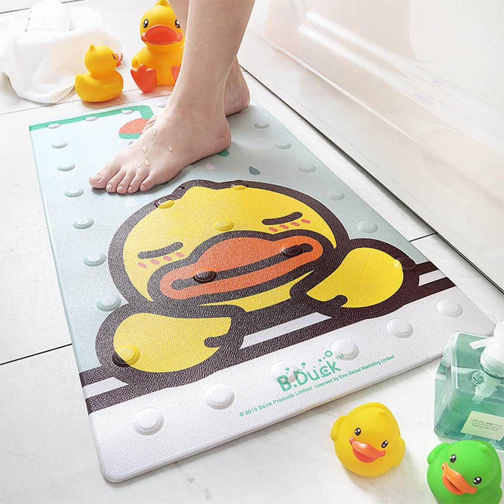 REWQ 40x70 cm Shower Mat Slip Resistant Bathtub Mat with