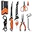 KastKing SteelStream 6pc Fishing Tool Kit - Corrosion Resistant Fishing Pliers with Lanyard, Fillet Knife, Floating Fish Lip Gripper, Fishing Braid Scissors, Tool Retractor, Fishing Gifts for Men