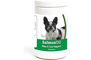 Healthy Breeds French Bulldog Salmon Oil Soft Chews - 90 Count