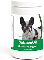 Vista 344 de Healthy Breeds Golden Retriever - Aceite de salmón masticable suave, 90