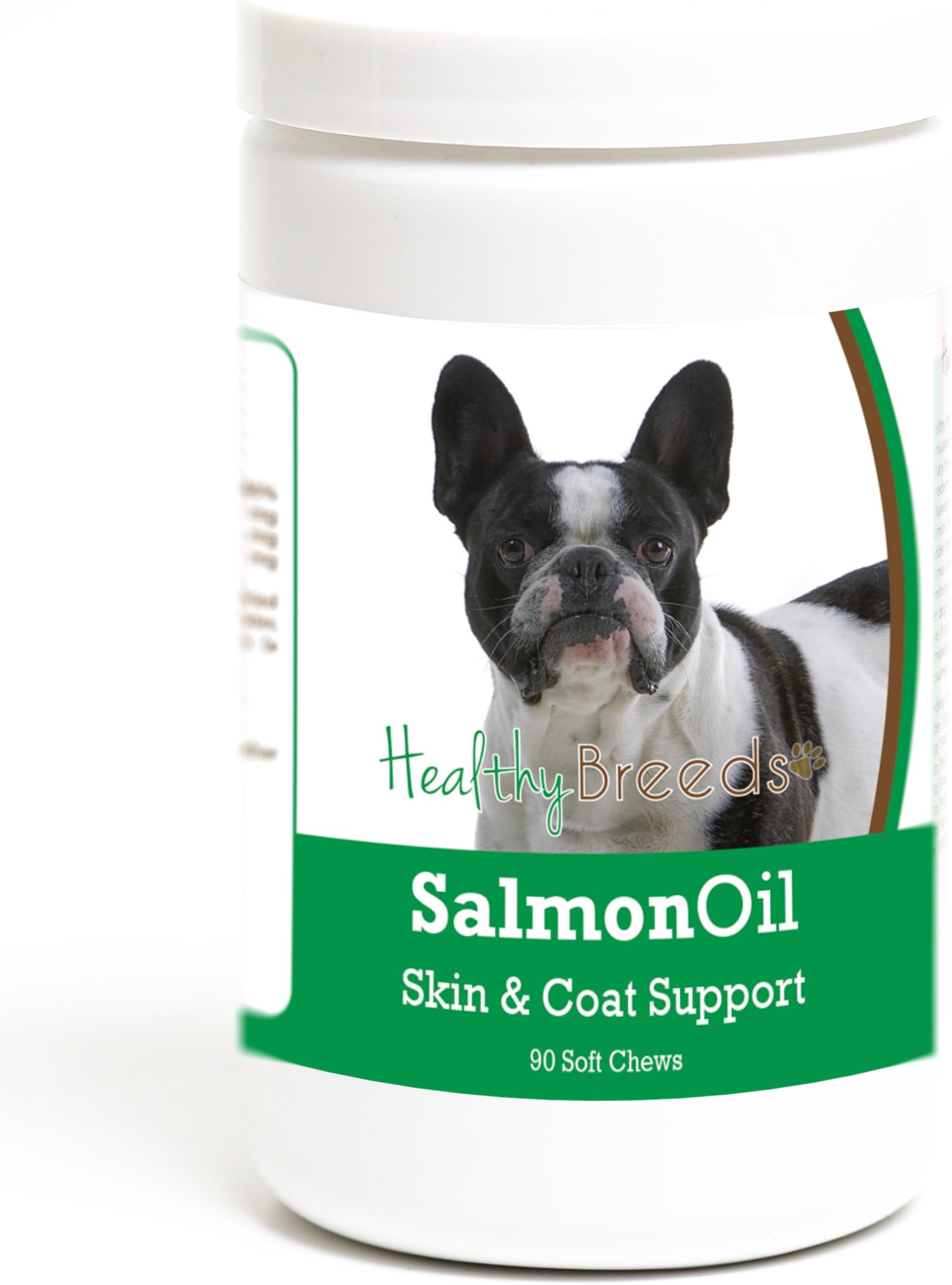 French Bulldog Salmon Oil Soft Chews 90 Count