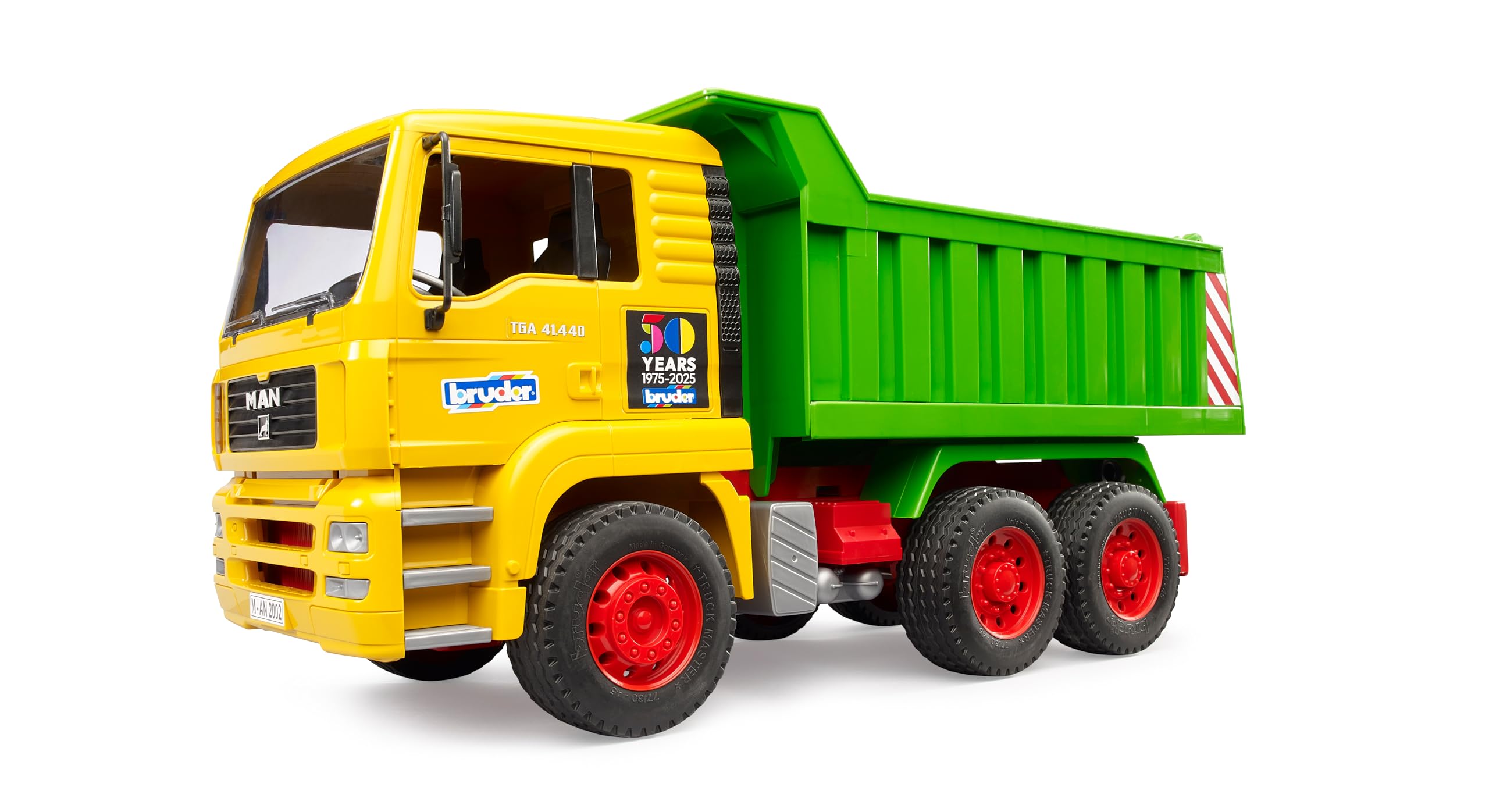 bruder 01066 - MAN TGA Kipp LKW, 50 Jahre Jubiläumsedition