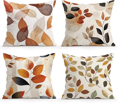 Vista 26 de OBSEDE - Fundas para cojín de mármol negro y dorado abstracto, 18 × 18 pulgadas, juego de 4, fundas para cojines de sofá, cama, salón, decoración