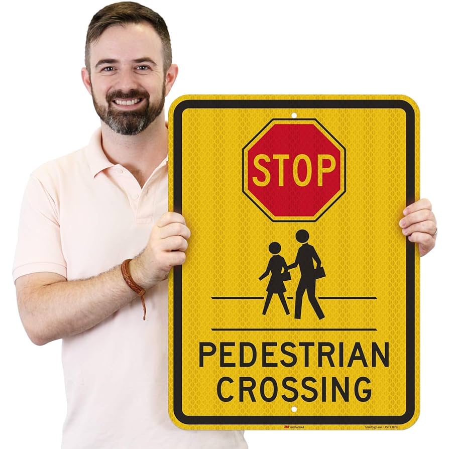 Social_JPS 24 in x 24 in Nominal Sign Size, Aluminum, Traffic Sign