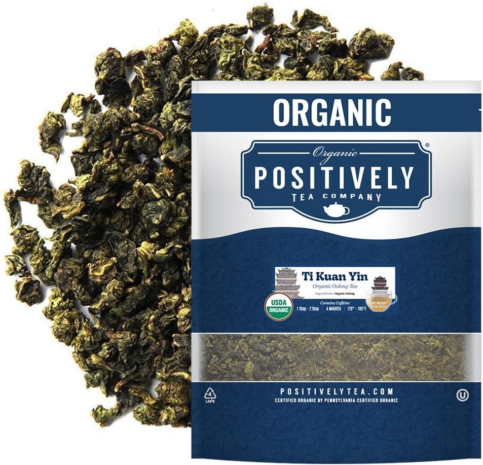 Ti Kuan Yin Oolong Tea, Loose Leaf, 16 Ounce