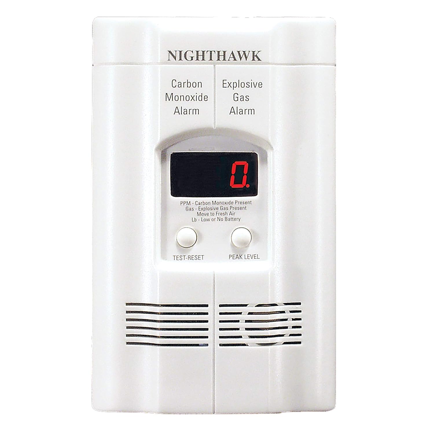 X-Sense 10-Year Battery Combination Smoke Carbon Monoxide Alarm Detector & Kidde Nighthawk Carbon Monoxide Detector & Propane, Natural, & Explosive Gas Detector, AC-Plug-in with Battery Backup, White: Tools & Home Improvement