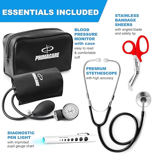 Miniatura 7 de Primacare Bolsa de trauma reflectante totalmente surtida, 17 x 9 x 7 pulgadas, kit de suministros médicos de emergencia de primeros auxilios, bolsa