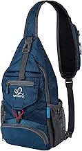 Waterfly Zaino Monospalla Ripiegabile Piccolo Zaini Petto Borse a Spalla borsa da Giorno per Sportivo Escursioni e Viaggi Uomo Donna