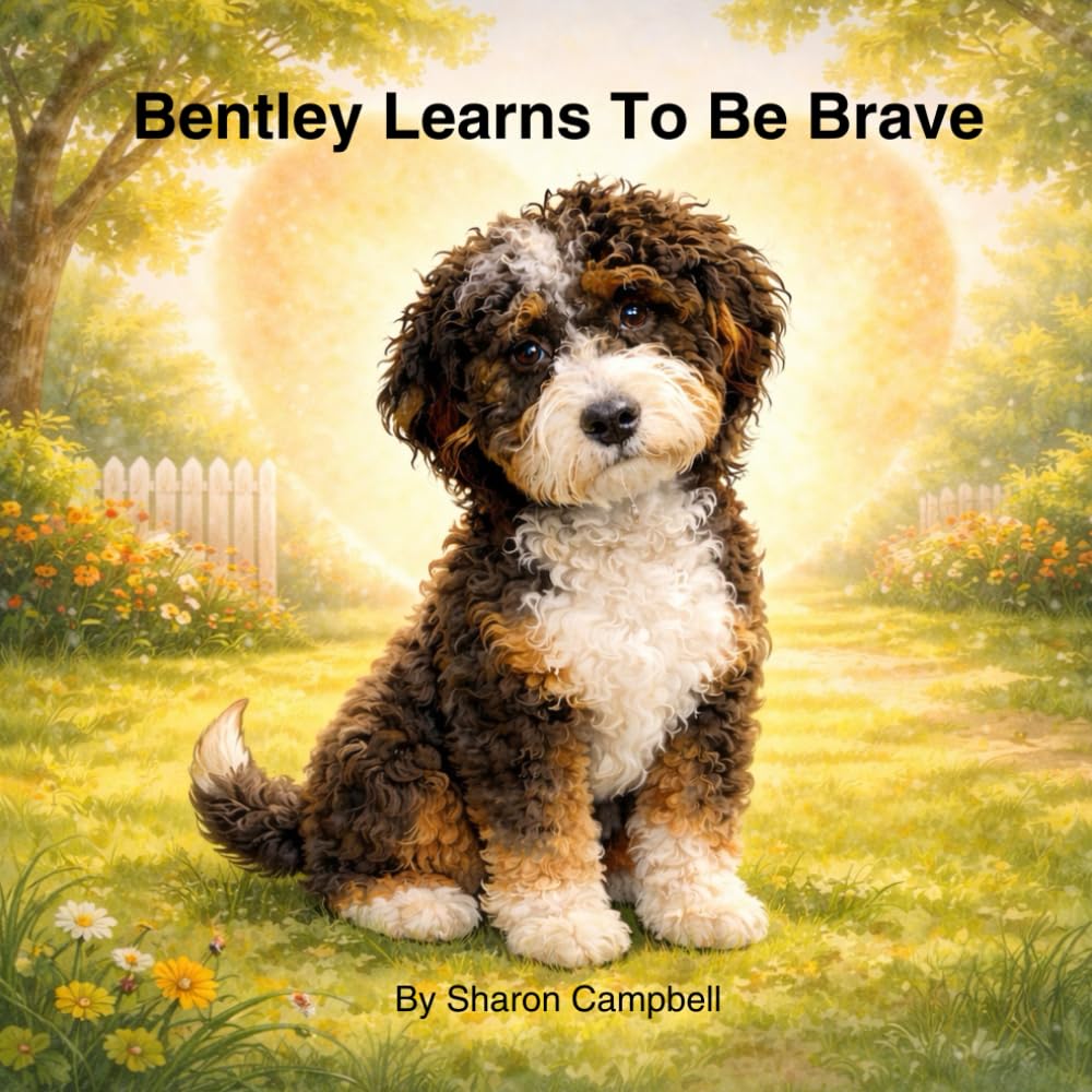 Bentley Learns To Be Brave (Bentley the Bernedoodle’s Big Adventure)