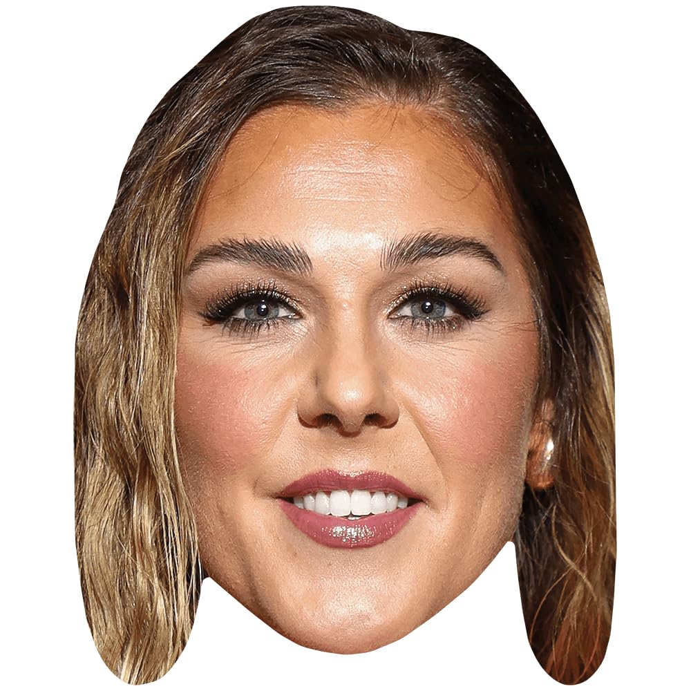 Mary Earps (Long Hair) Celebrity Mask, Flat Card Face, Fancy Dress Mask