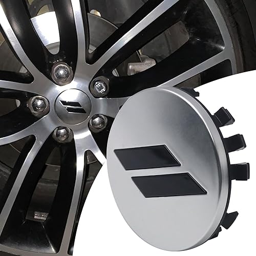 Miniatura 5 de 6CZ27DX8AA - Tapacubos centrales de plástico para rueda de automóvil de 2 12 pulgadas (2.480 in), personalizables, aptos para 2017-2022 con ruedas