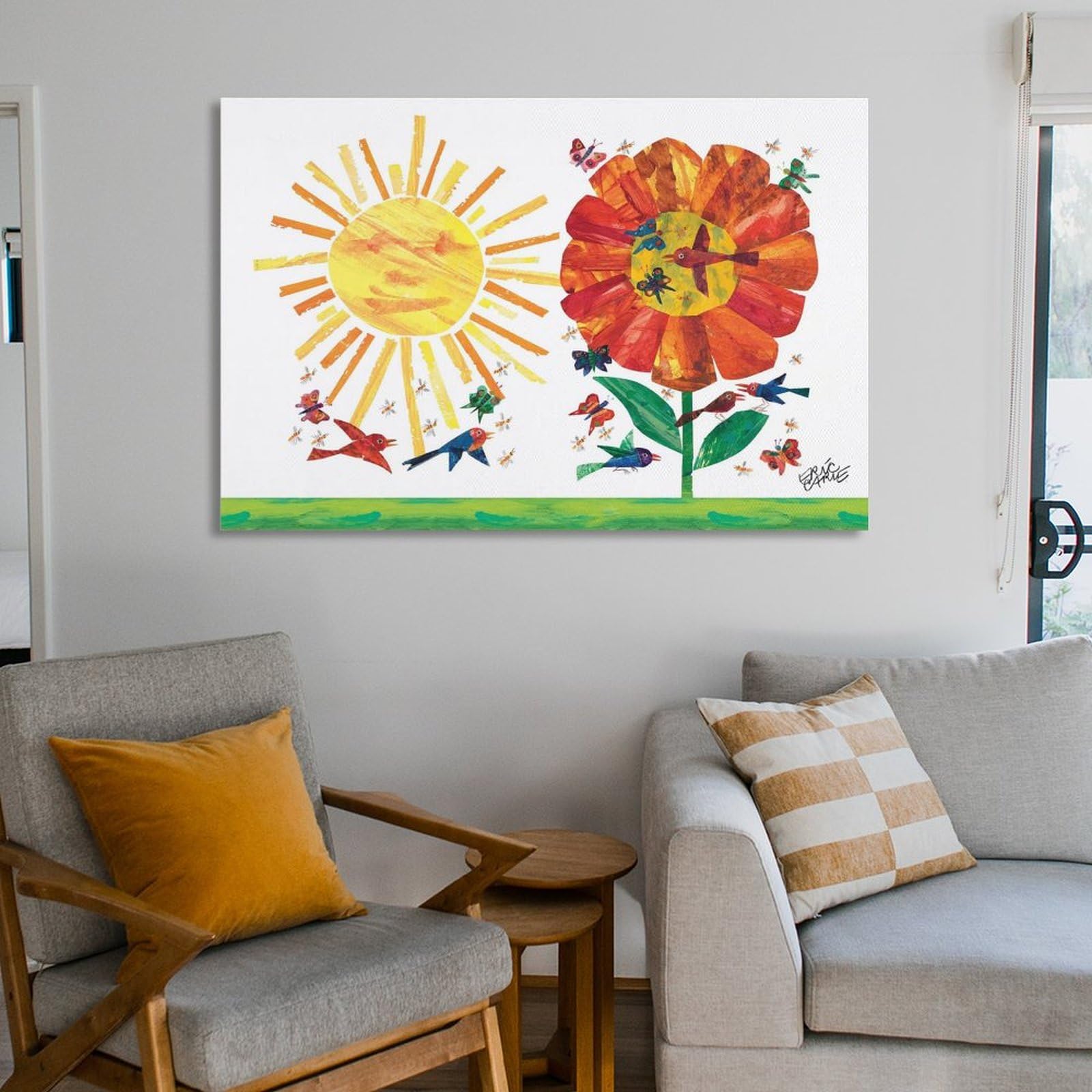 Amazon.co.jp: Eric Carle エリック・カール 絵画 キャンバス アート