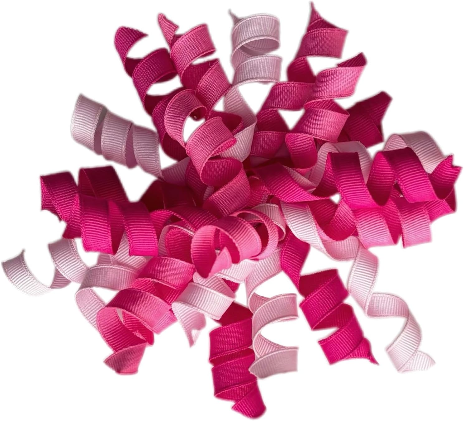 6PCS Pink Self-Adhesive Curly Bows, 6" Pre-Made Bows for Gift Wrap, Ribbon Bow for Basket Decoration, Champagne, Present Bow for Party, Birthday, Anniversary, Wedding(Pink, 6 inches) - Image 6