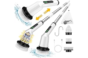 Electric Spin Scrubber for Spotless Surfaces