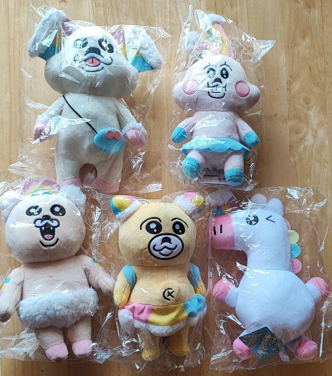 Amazon.co.jp: 可哀想に！ にじどうぶつ ぬいぐるみ 全5種セット