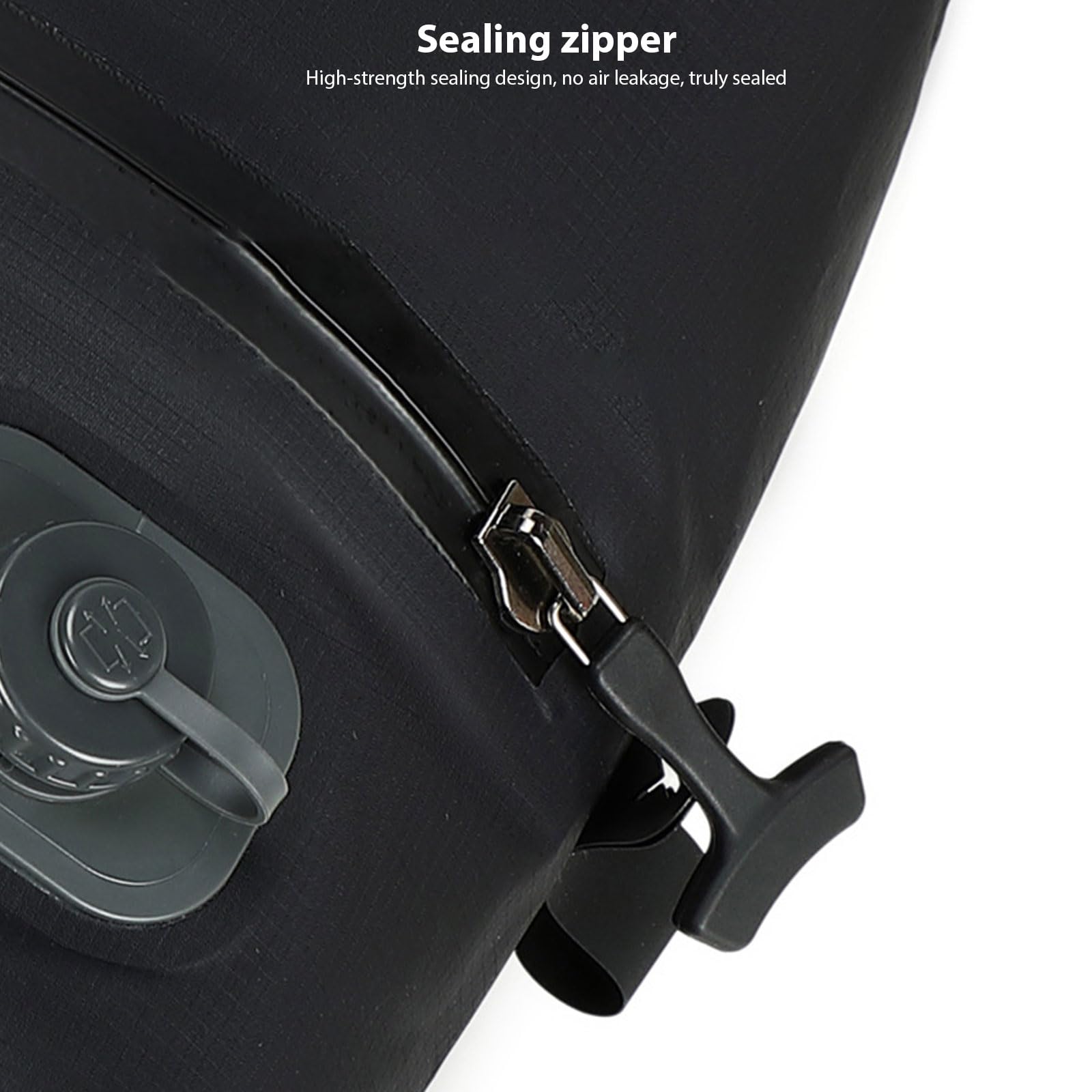Bolsa de almacenamiento al vacío plegable con diseño de liberación de bombas para ropa de viaje, ropa de cama, ahorro de espacio, bolsa de compresión al vacío a prueba de fugas