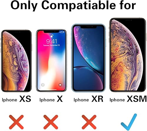 Miniatura 2 de OTOFLY - Funda para iPhone Xs Max, ultra delgada funda de gel de silicona líquida con protección completa, a prueba de raspones y golpes, versión