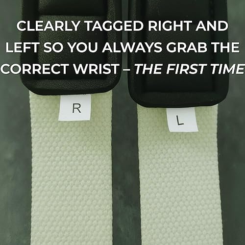 Miniatura 8 de ROTK - Correas de levantamiento de pesas para hombres de 22 pulgadas acolchadas para levantamiento de pesas y correas de gimnasio para hombres