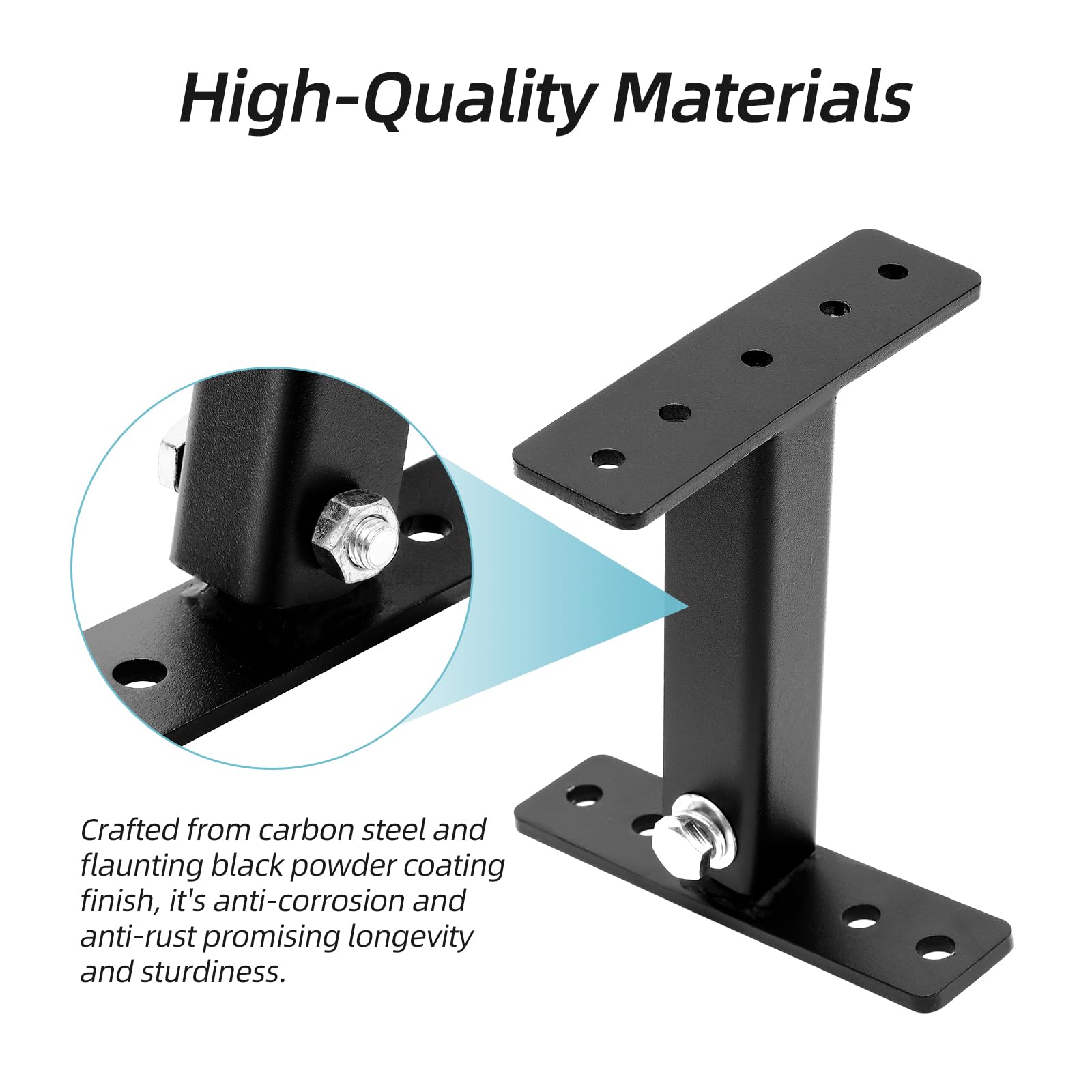 Lot De 3 Supports De Toit Réglables à 180° Pour Pergola – Kit