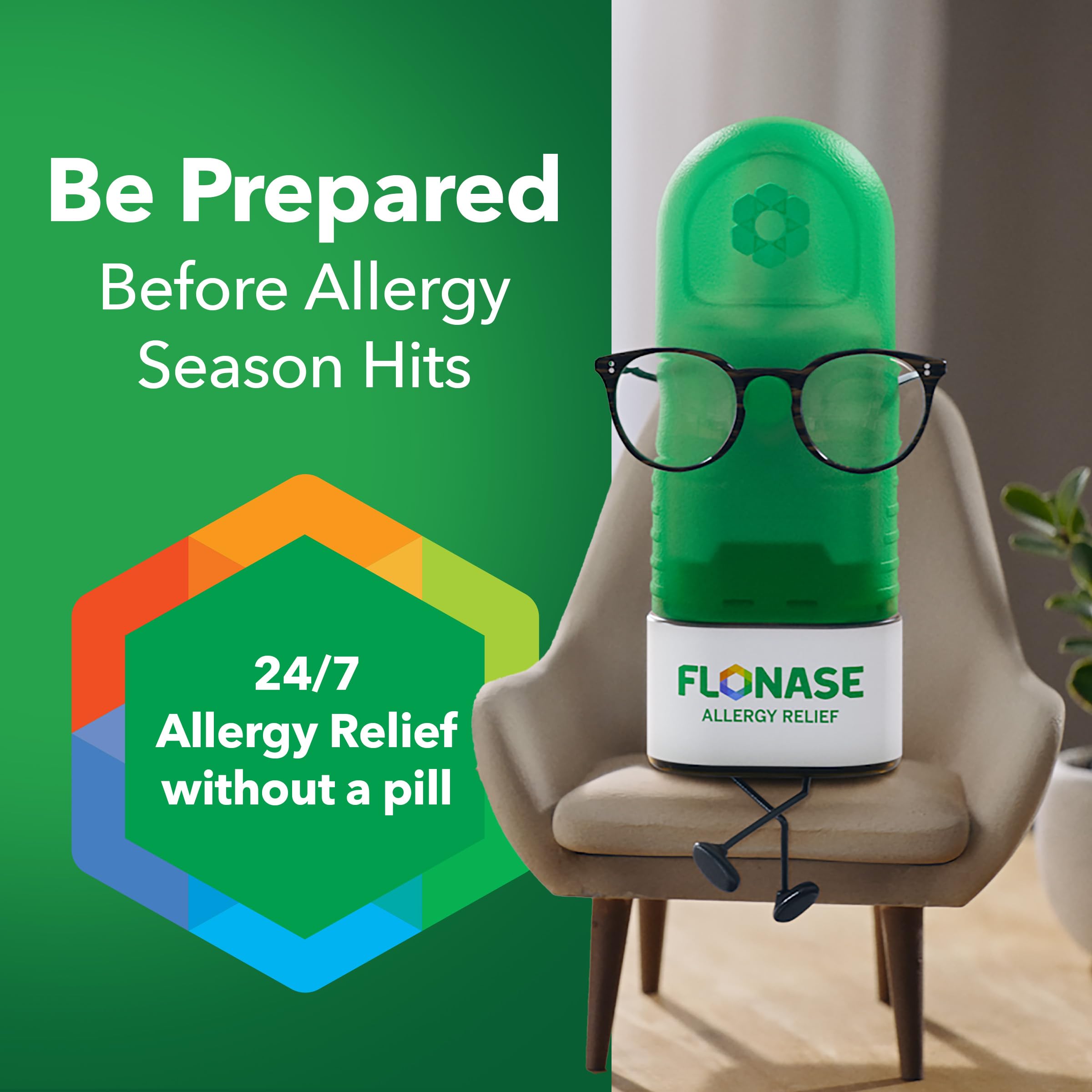 Flonase Nasal Spray for Allergy Relief, 2 Bottles of 144 Sprays Each — Amazon image 11