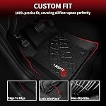 LASFIT Floor Mats for Jeep Grand Cherokee 2016-2021 & Dodge Durango 2016-2026 (Fit 5 Seats & 7 Seats) & Jeep Grand Cherokee WK 2022, All Weather Custom Fit Car Mats, TPE for Jeep Accessories
