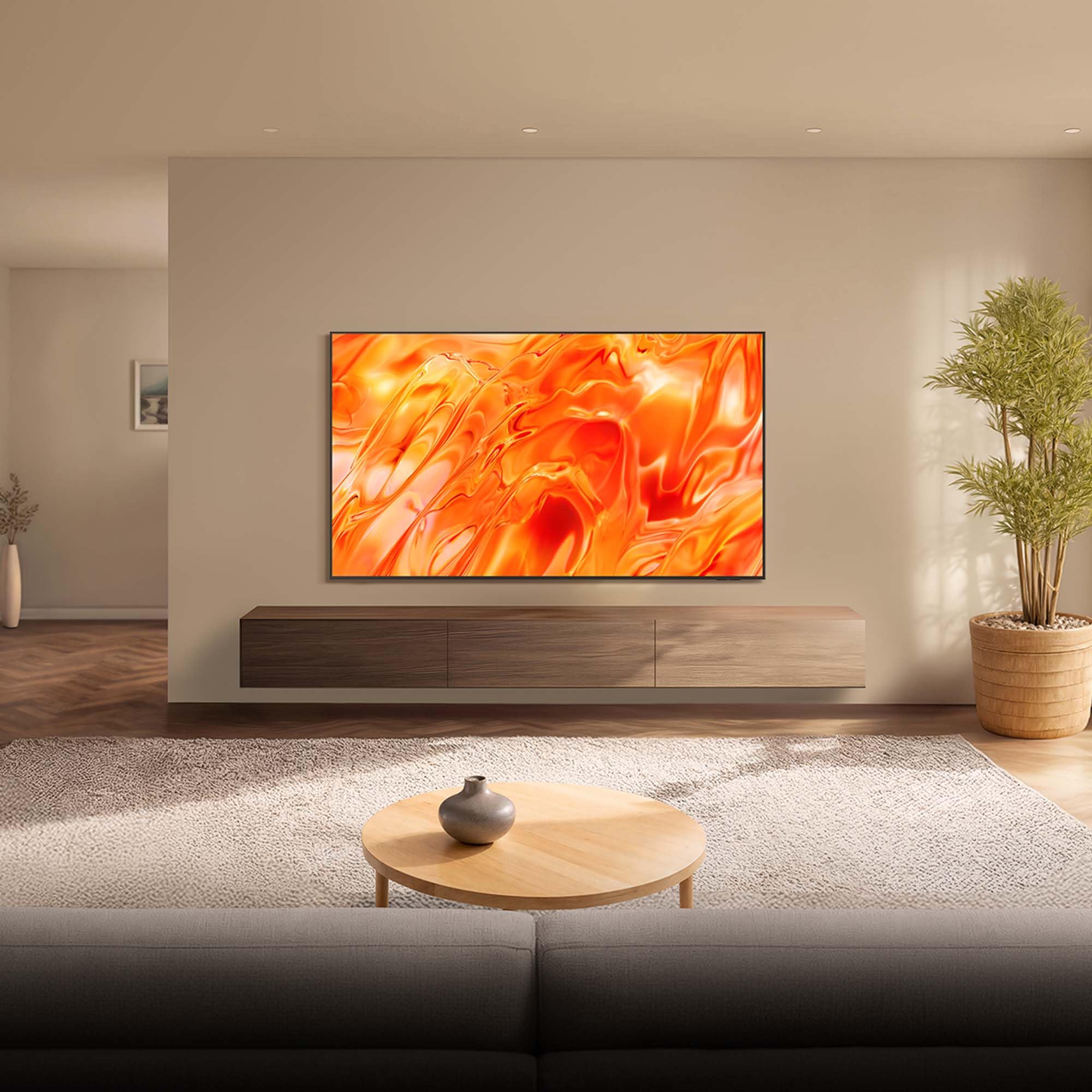 Samsung Smart TV 65" QE65QN72HAUXZT Neo QLED 4K Mini LED, NQ4 AI Processor, Quantum Mini LED, Real QLED 100% Colour Volume, HDR 10+, Motion Xcelerator 50Hz, Vision AI, AirSlim Design, Alexa, 2026