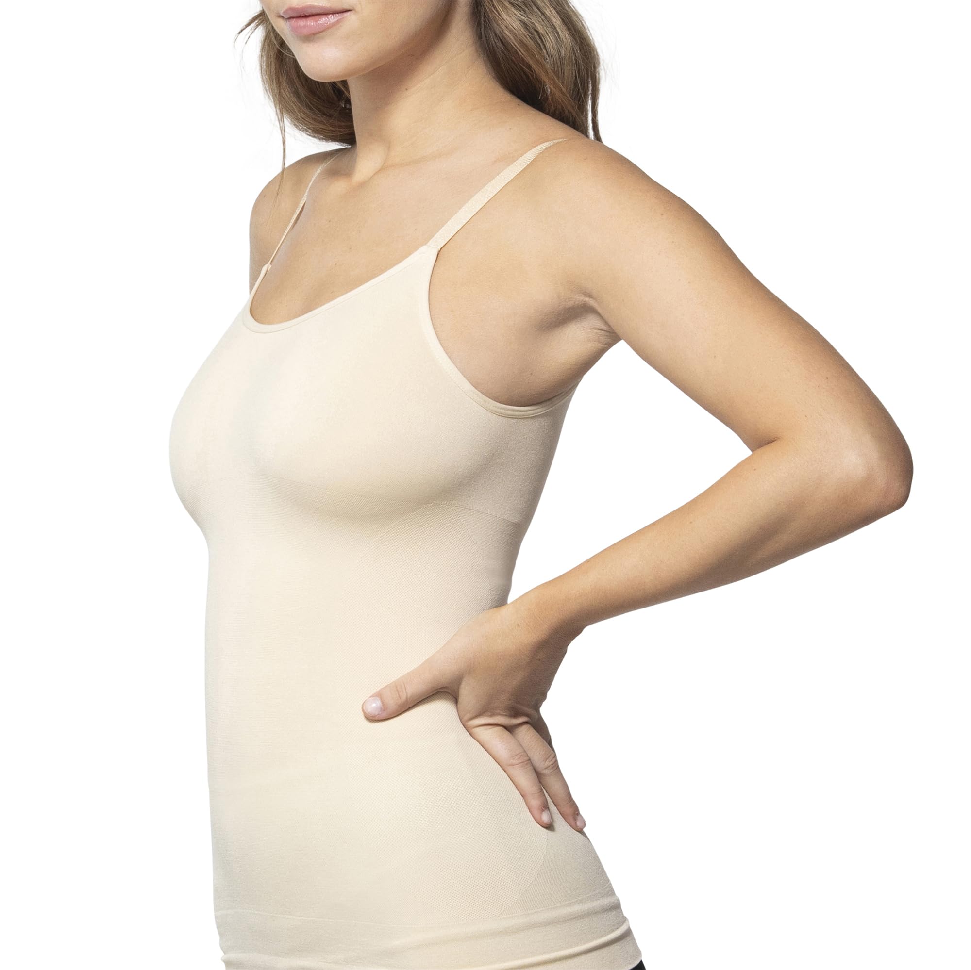 Underoutfit Shaper Cami for Women - Tummy Control with Slimming Compression