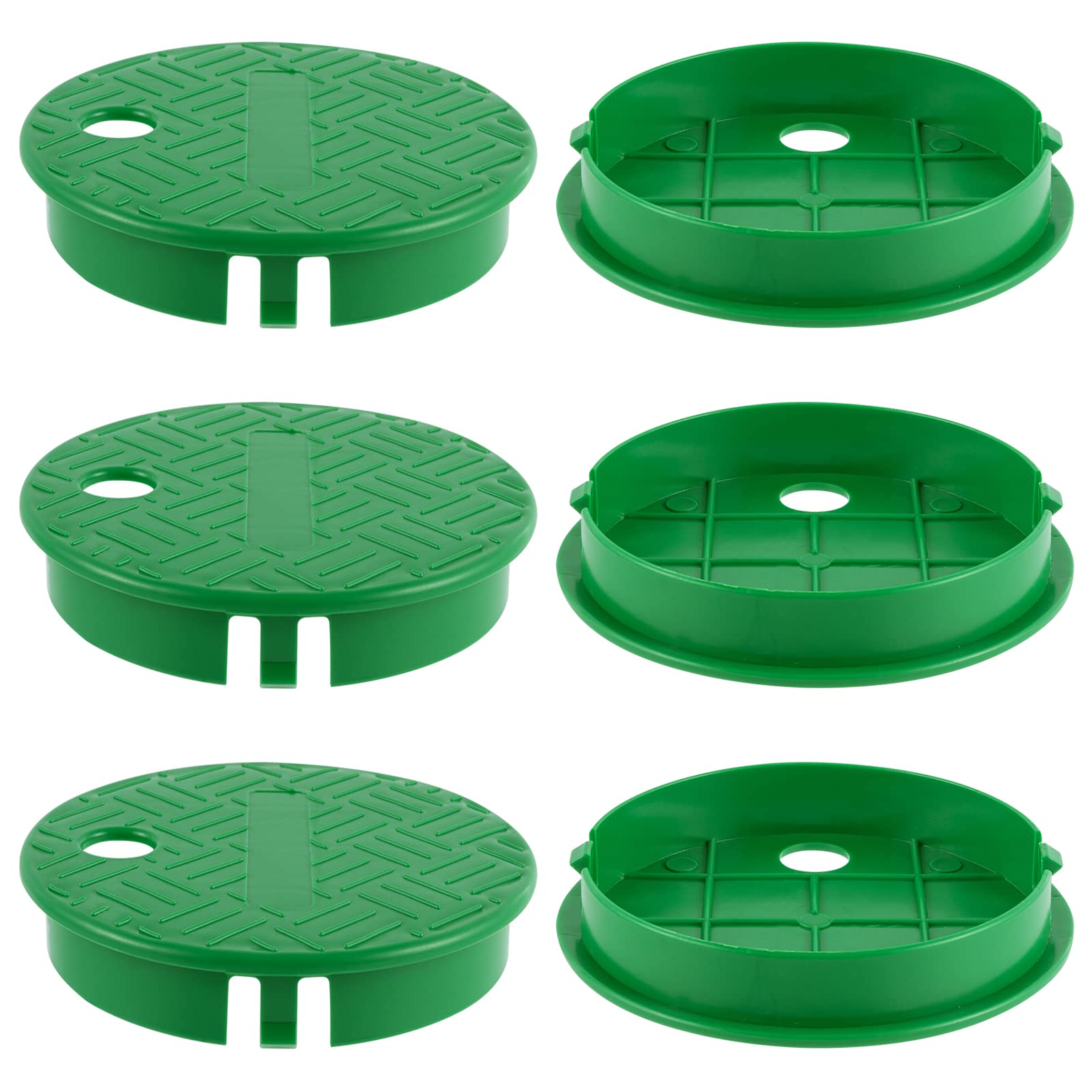 Buy MADHOLLY 6 Pcs 6" Valve Box Cover Lid Internal Diameter 5.5