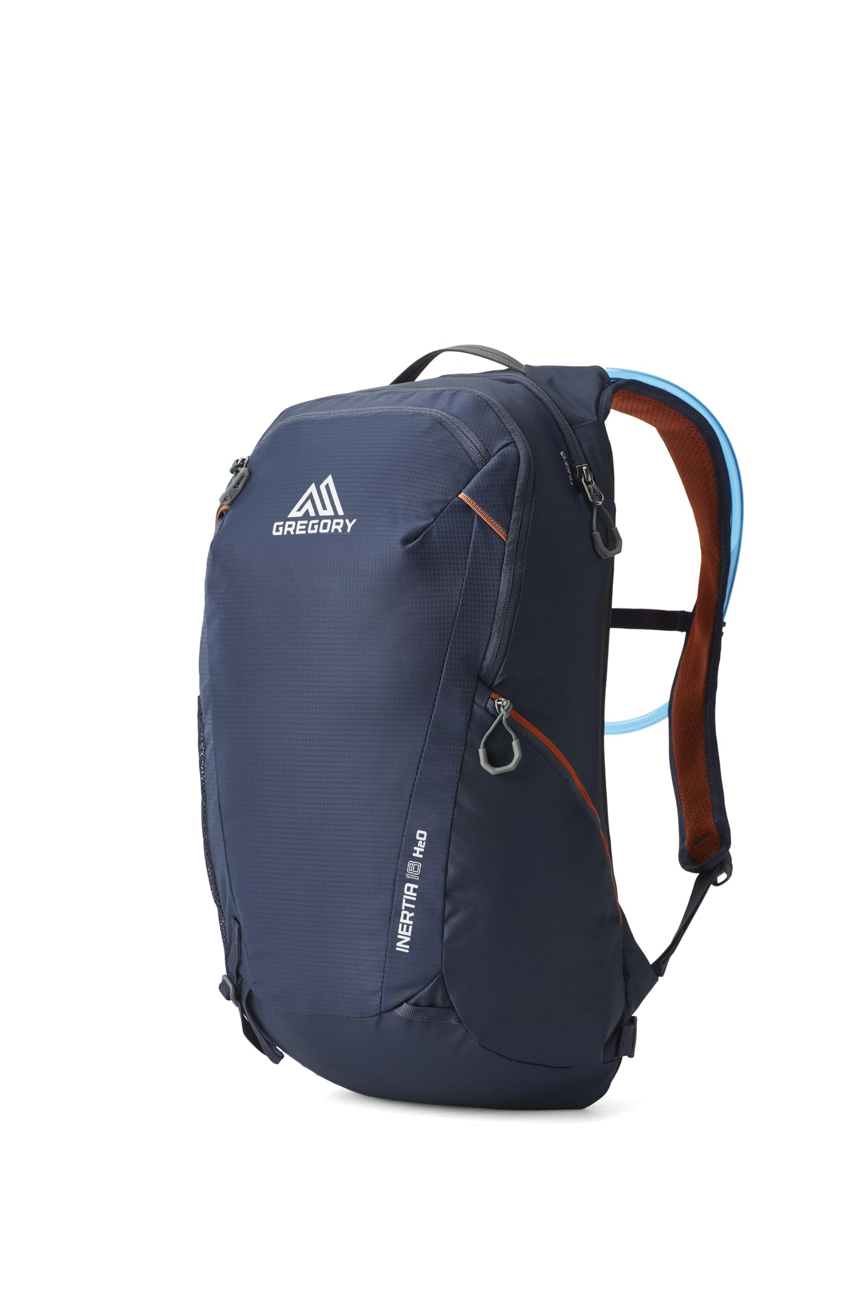 Inertia 18L H2O Unisex Day Hiking Backpack with included Water Reservoir/Bladder, One Size Fits All, Indigo Blue