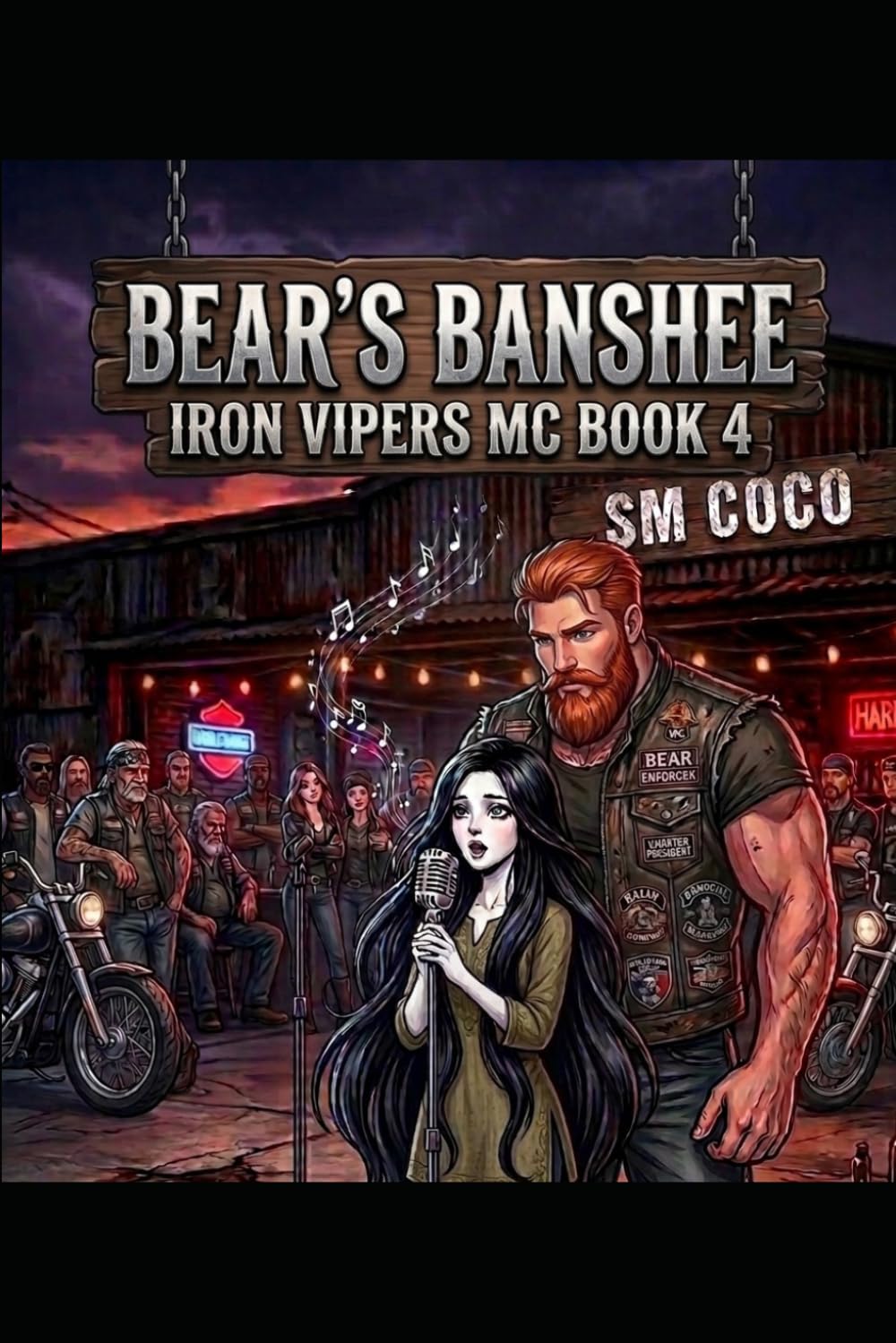 Bear's Banshee: Iron Vipers MC Book 4 (The President's Pixie)