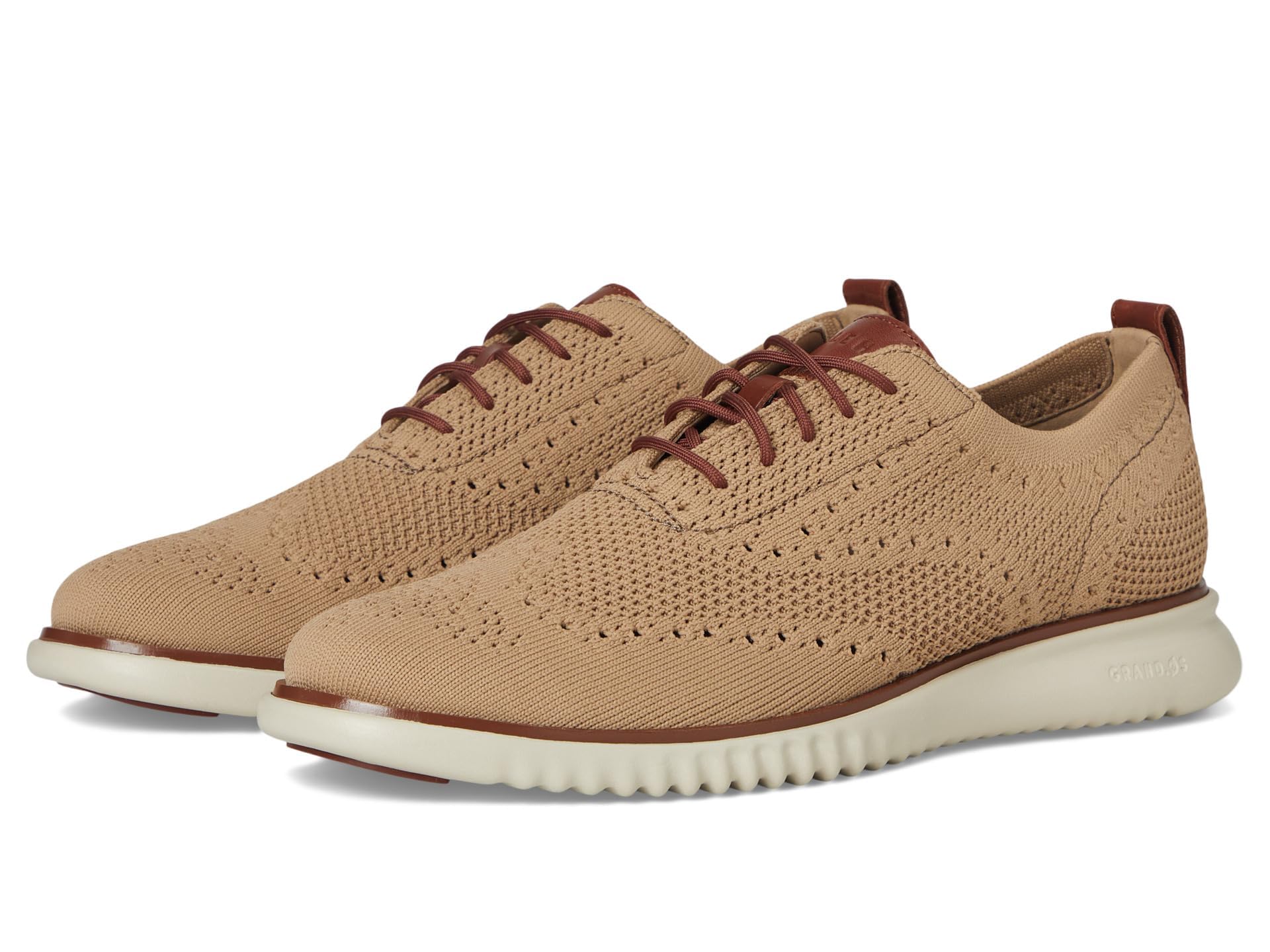 Cole Haan Men's 2.Zerogrand Lightweight Stitchlite Oxford Birch Beige 10.5