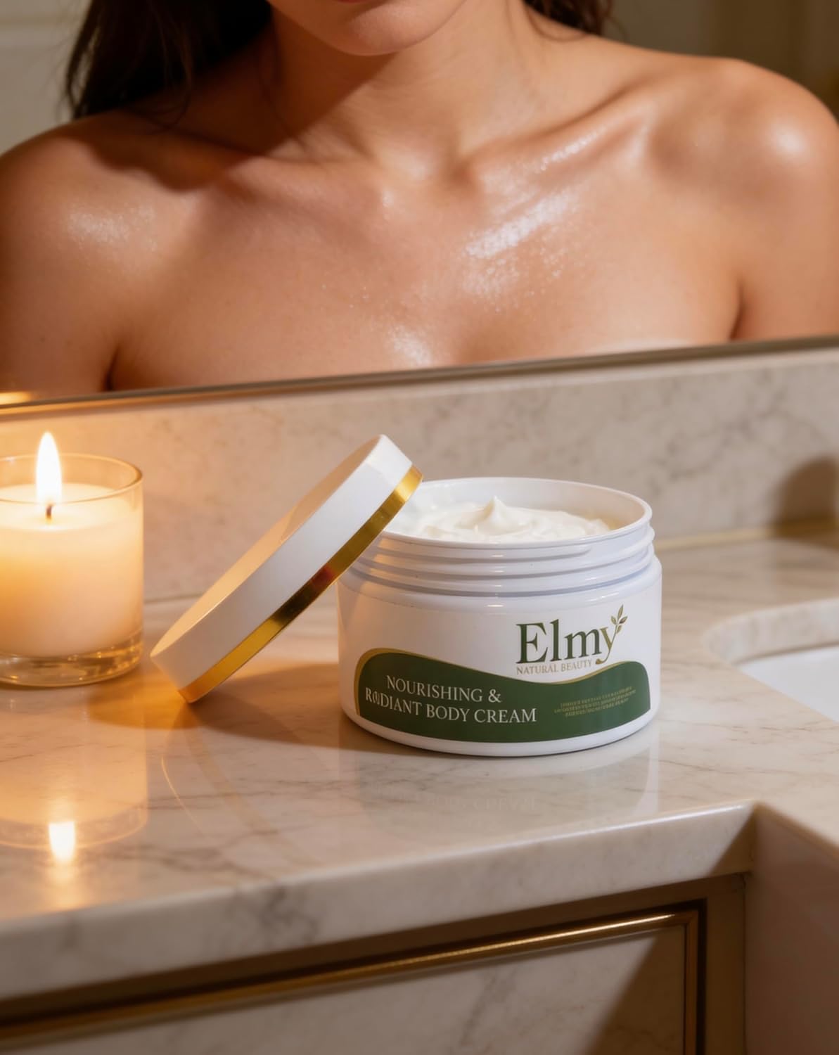 Ultra-Hydrating Body Cream, Shea Butter & Cocoa Butter daily use Lotion for Dry Sensitive Skin, 8 oz, unisex