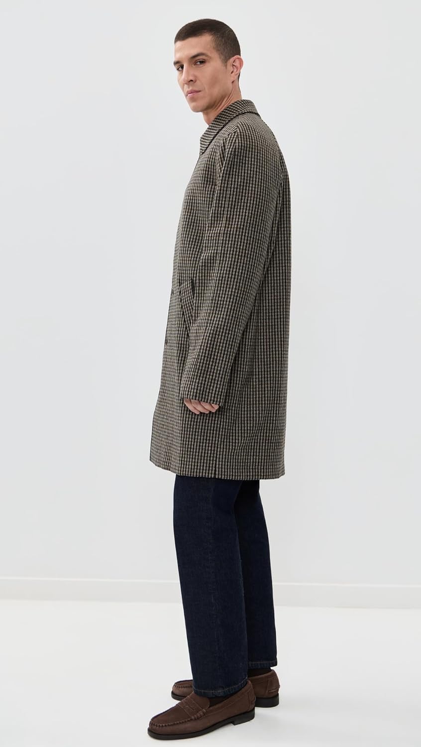 APC(アーペーセー) A.P.C. Men's Mac Paul Overcoat - Image 4