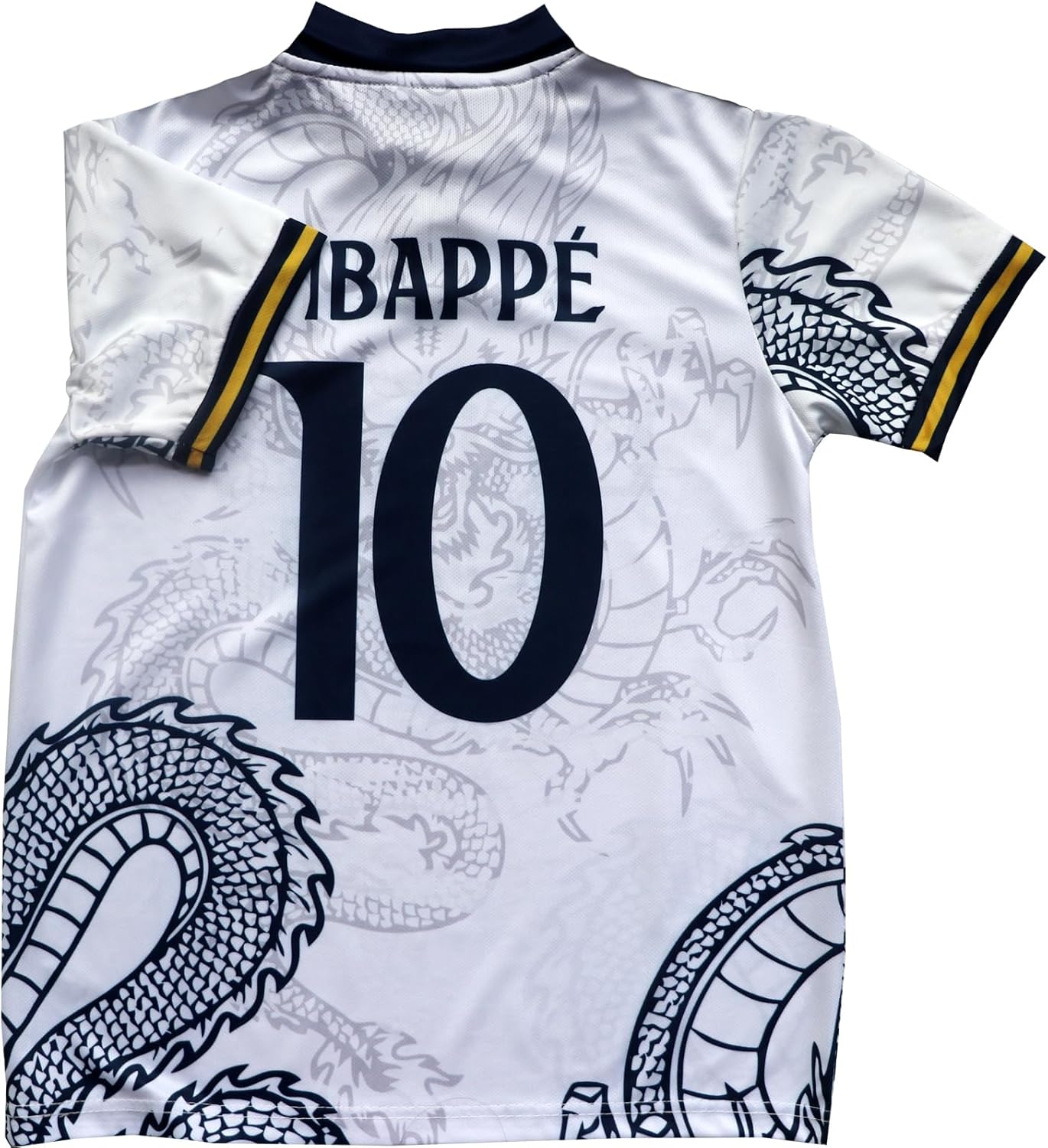 LeenBD Mbappe No #10 Special White Edition Kids Soccer Jersey Shirts Football Futbol Socks Set Youth Sizes - Image 3