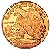 Wisemen Trading 1 oz Copper Round .999 Pure - Walking Liberty Collectible