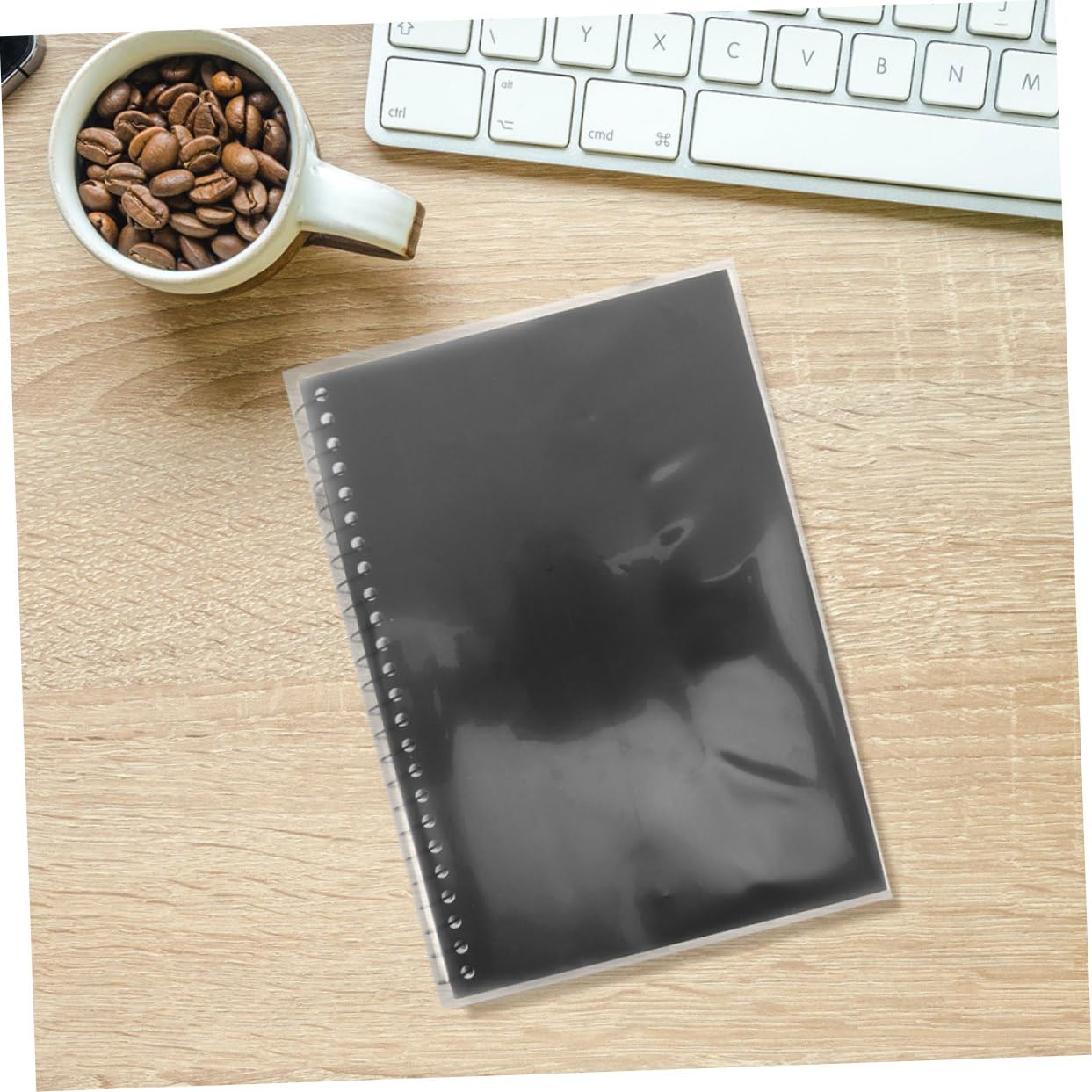 OSALADI 40 Piezas Unidades Funda Libros y Planificadores Transparente de Plástico Resistente Polvo y Arañazos Reutilizable para y Cuadernos