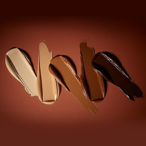 Miniatura 6 de Juvia's Place I Am Magic 420 - Base líquida aterciopelada mate, color marrón claro con matiz melocotón, base de maquillaje de cobertura completa,